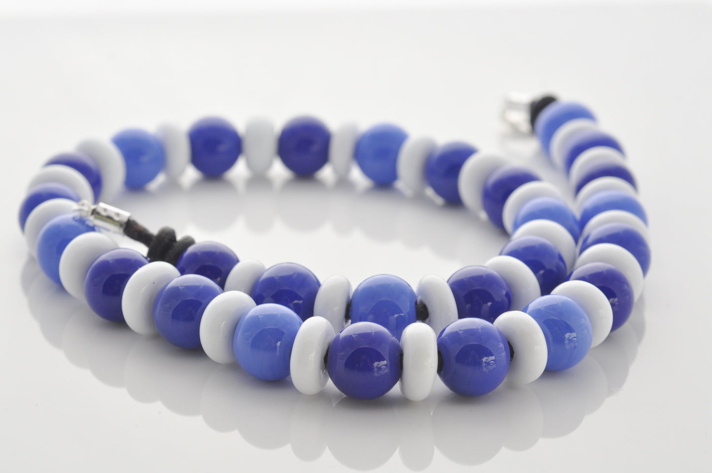 Necklaces: Spheres and donuts
