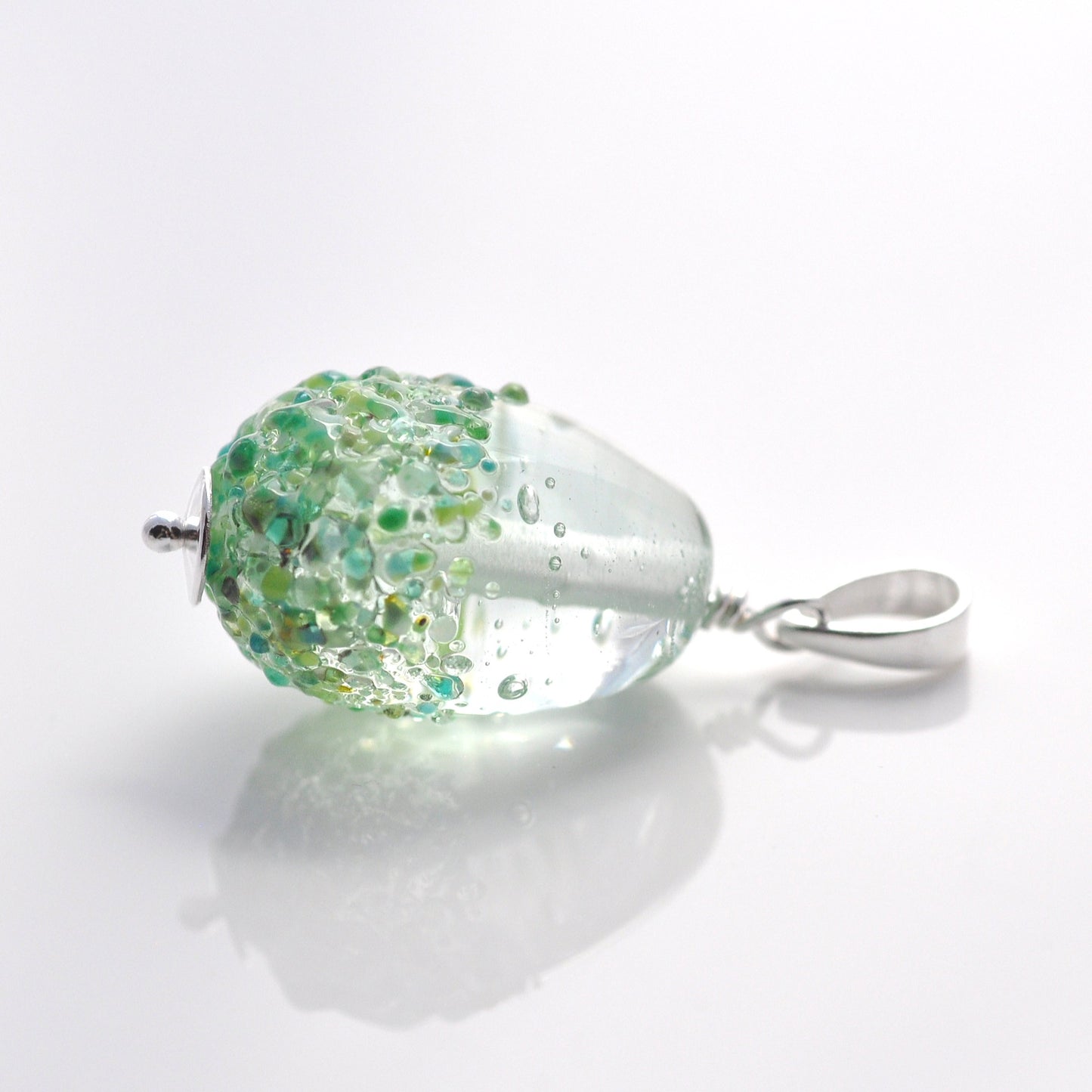 Recycled Glass Sugar Pendant