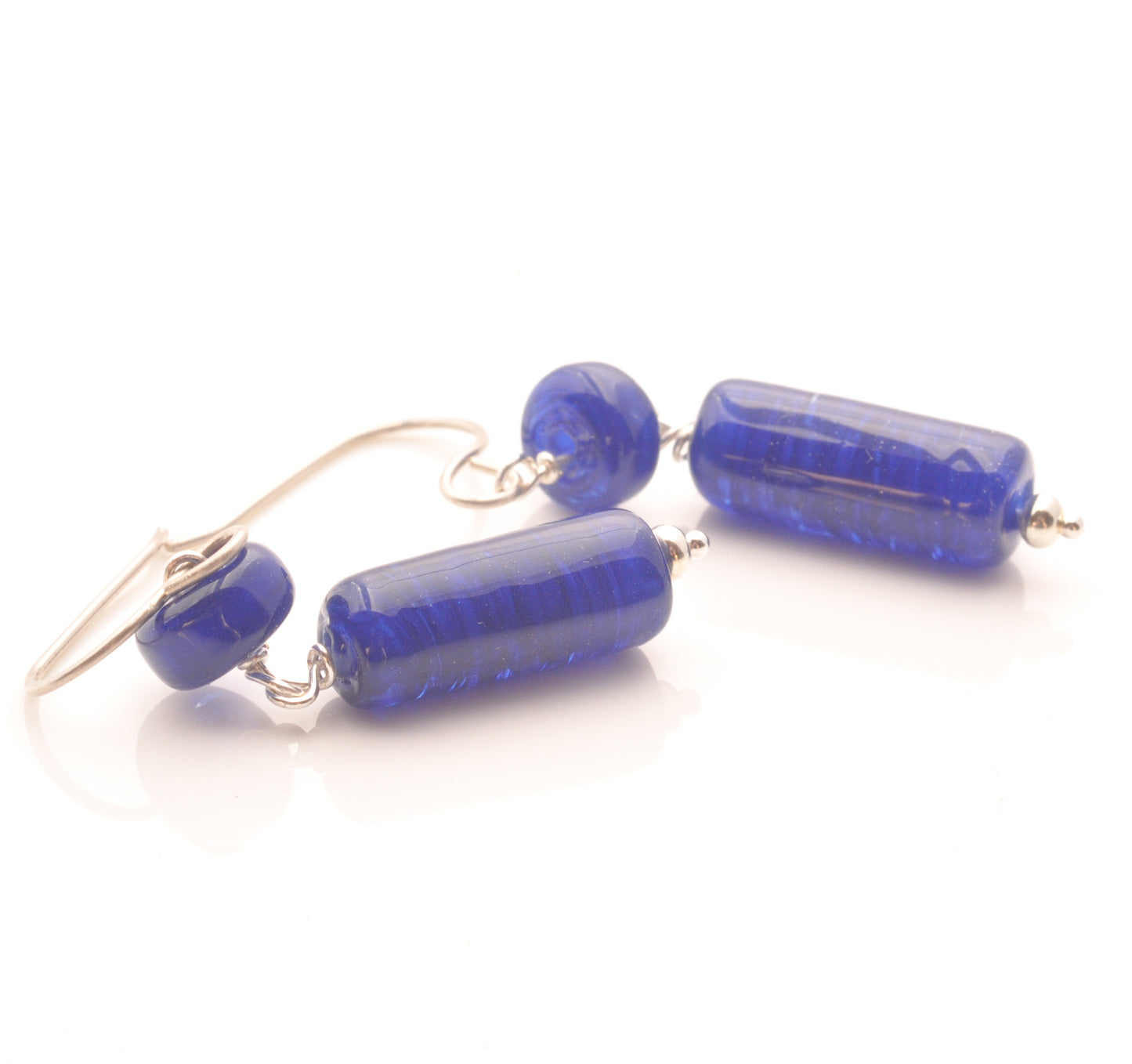 Earrings: Tube and barrel