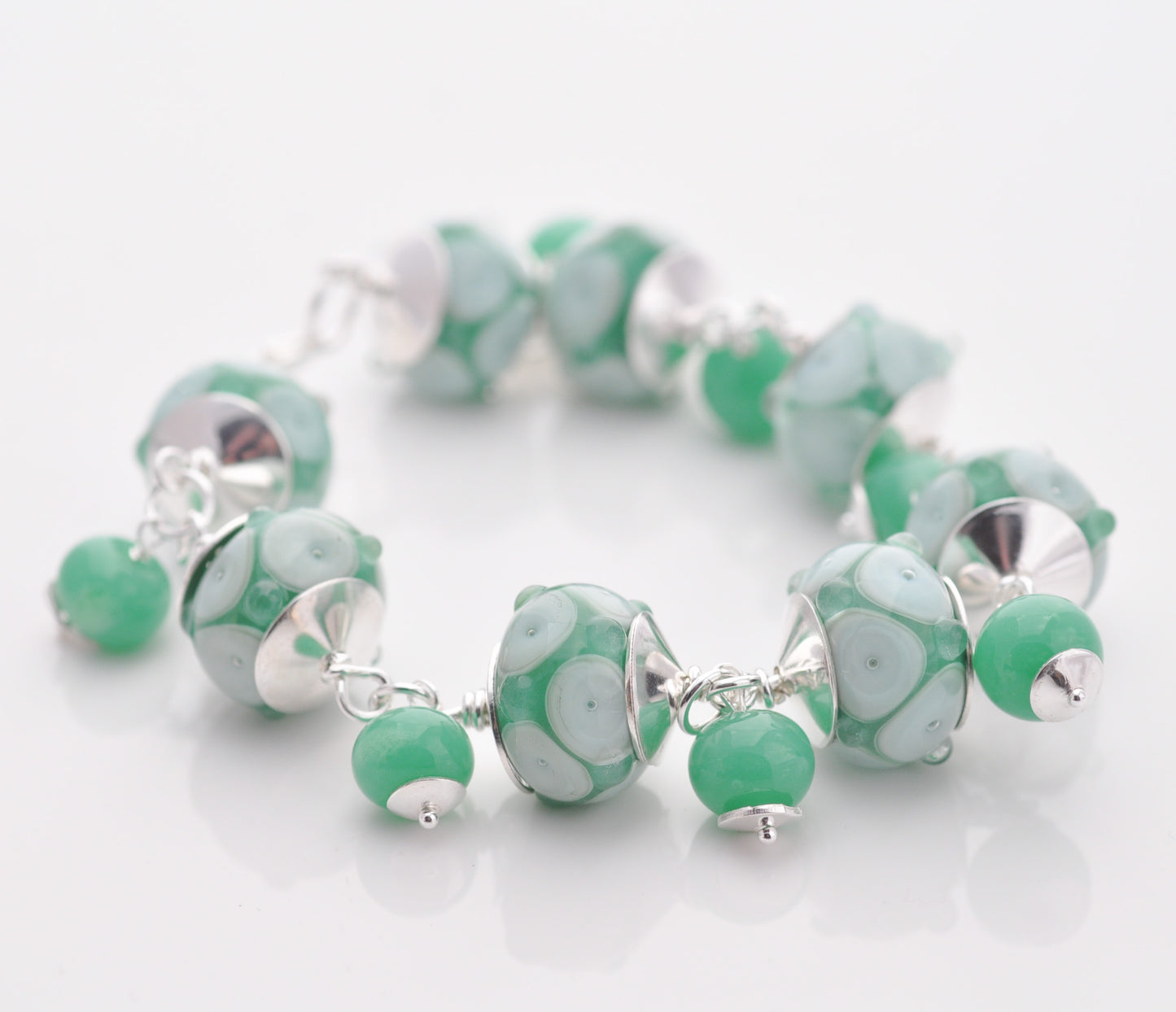 Charm Bracelet: Sea Foam Bubble