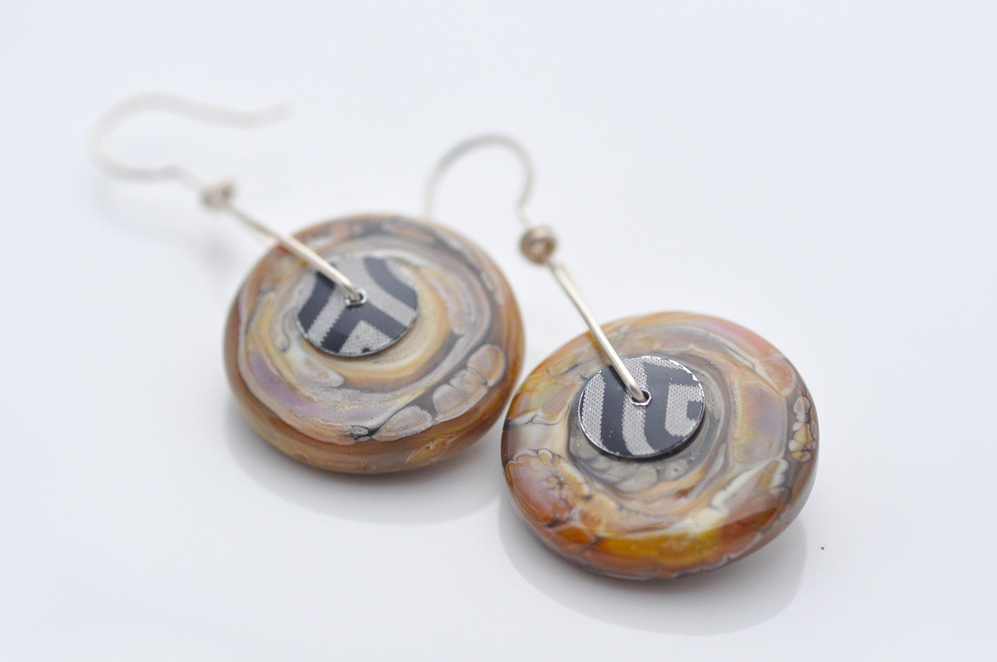 Disk Earrings