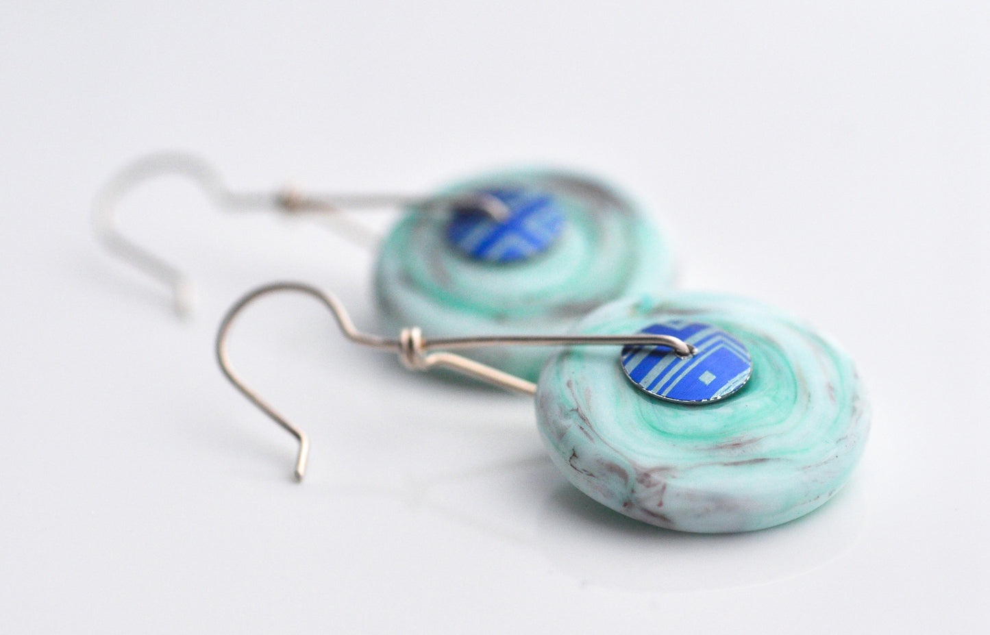 Disk Earrings