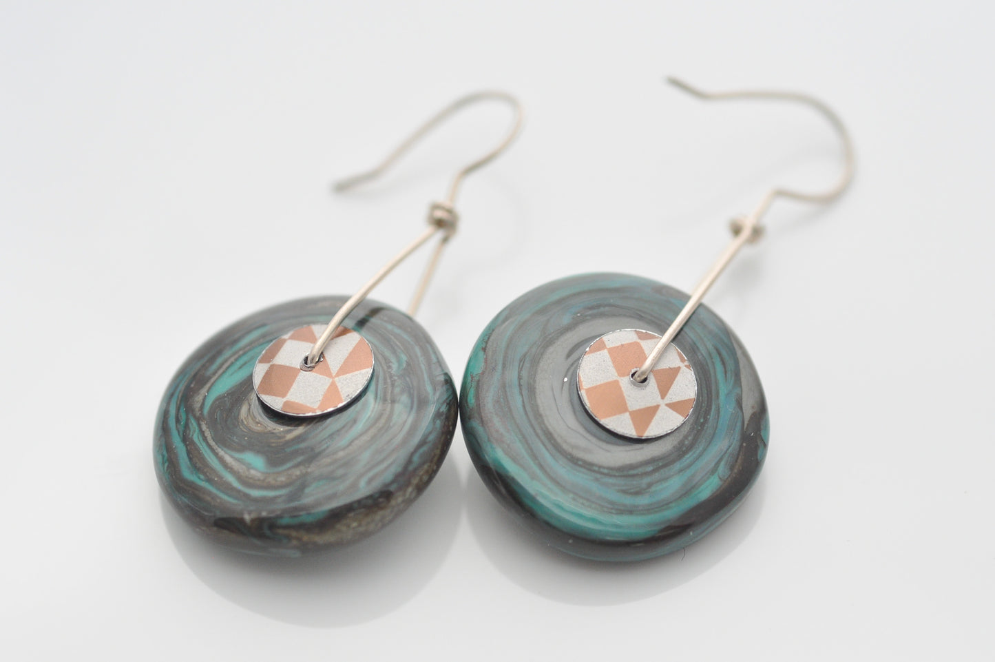 Disk Earrings