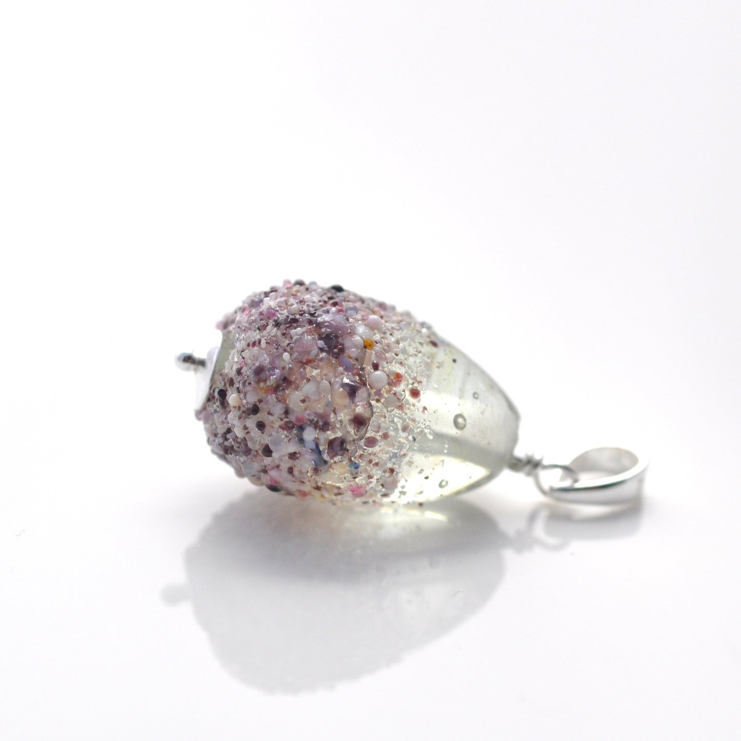 Recycled Glass Sugar Pendant