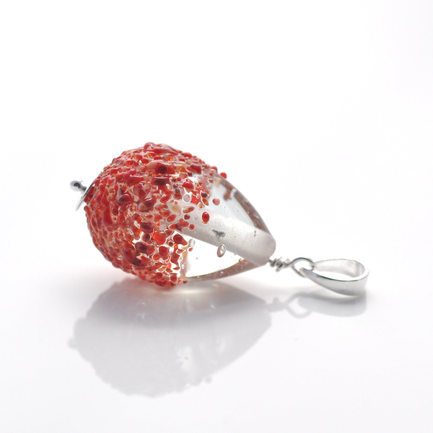 Recycled Glass Sugar Pendant