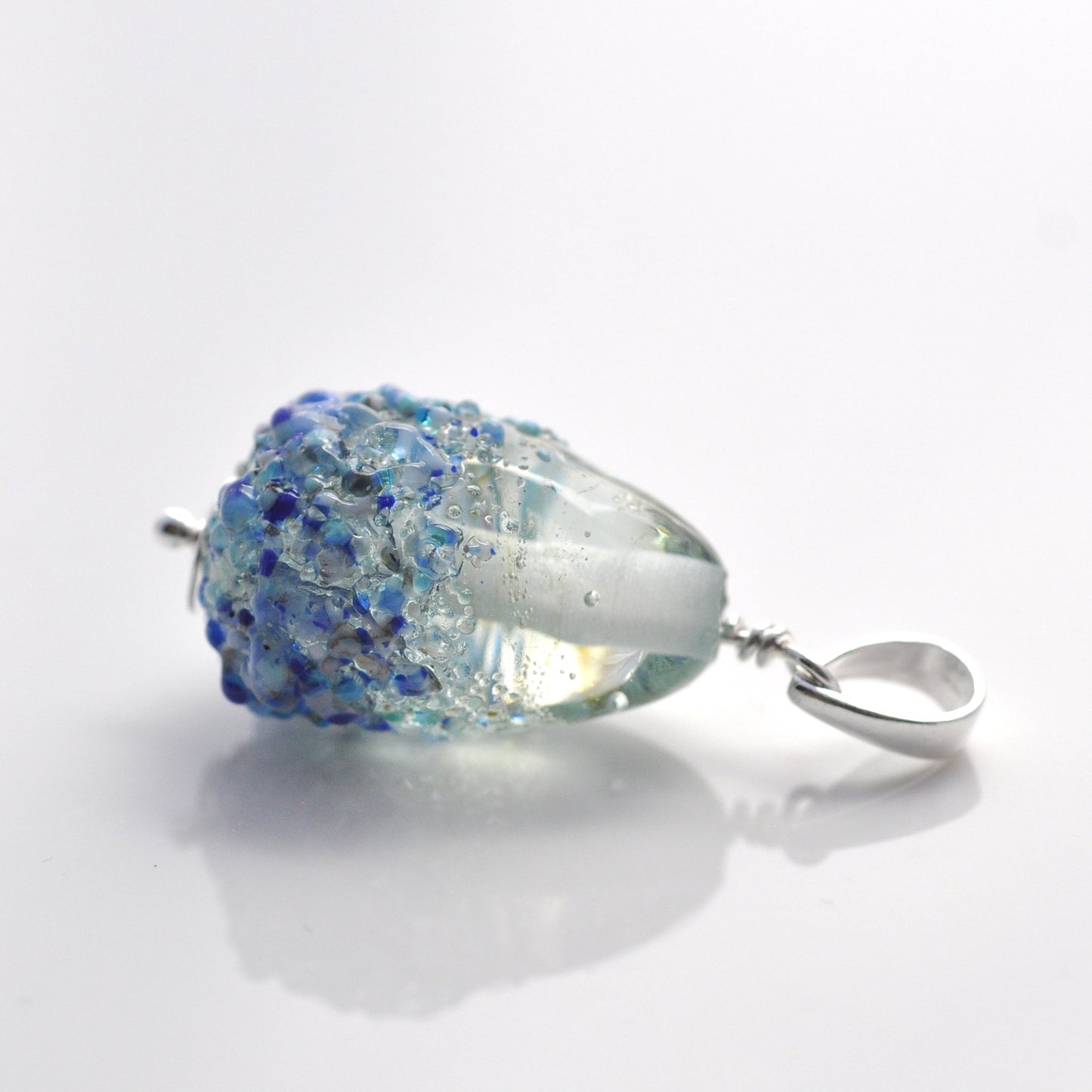 Recycled Glass Sugar Pendant