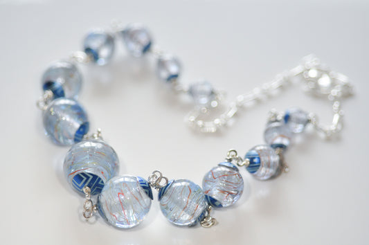Graduated necklace: Carnival