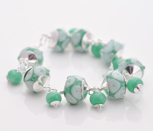 Charm Bracelet: Sea Foam Bubble
